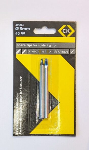 C.K Tools 495014 Spare Tip Set for 40W Soldering Iron