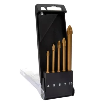 C.K Tools T3059 Glass/Tile Drill Bit Set - Set of 5