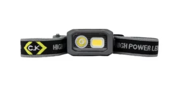 C.K Tools T9615USB Magnetic Dual Lens Head Light - 500lm