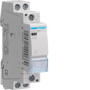 Hager ESC225 - Contactor 25A, 2NO, 230V~50Hz