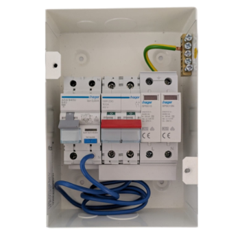 Hager VR640EVSPD 6 Way EV Consumer Unit with SPD