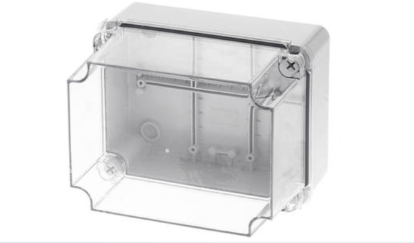 Wiska 50106964 - CLDLWIB 11 Clear Lid Deep WIB Box - 190 x 140 x 140mm