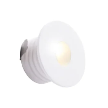 ALL LED ALRD032WH/30 - Oxford 1W LED 350mA IP65 Round Low Level Polar White 3000K