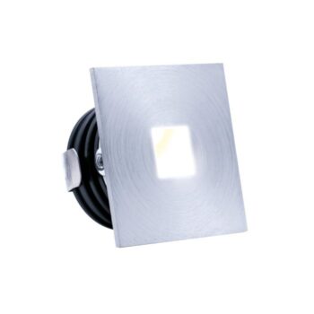 ALL LED ALSQ032OP/AL/40 - Sloane Square 1W LED 350mA IP65 Low Level Brushed Aluminium 4000K