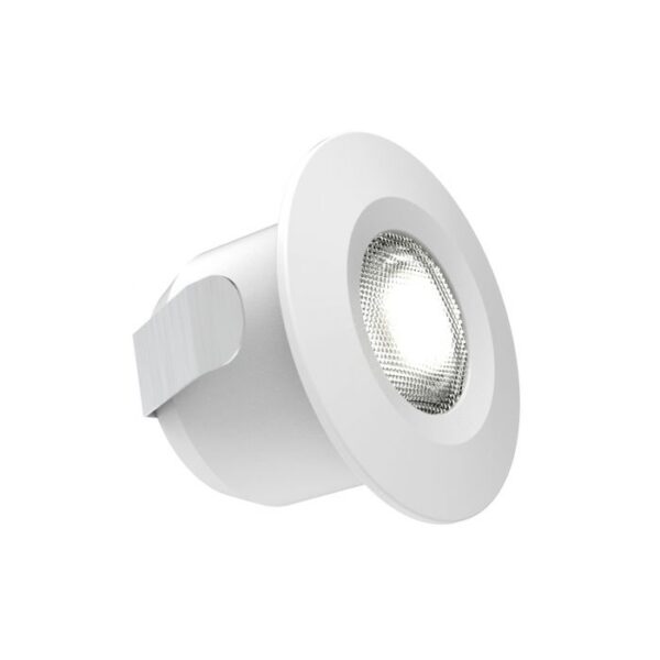 ALL LED AML12VWH40 - Beam 1W 12V Marker Light Polar White Finish 4000K