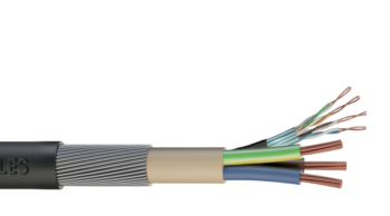 EV-Ultra® 5 Core 10mm² Tuff Sheath Power + Cat5e FTP Enhanced - 50m