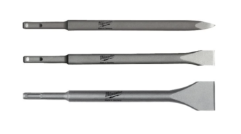 Milwaukee 4932430001 - SDS Plus 3pc Chisel Set