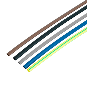 Unicrimp QHS4MP225 - Multi-Colour Heat Shrink Pack 4.8mm X 225mm