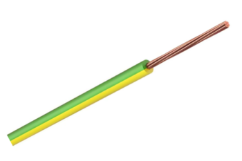6491B Single Core Conduit Cable 2.5mm LSZH Green / Yellow - 100m
