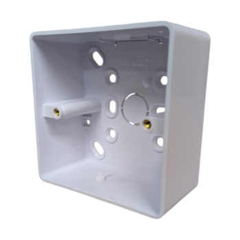 Dietzel Univolt SFR1/44 - 44mm Single Gang Soft Plastic Surface Box