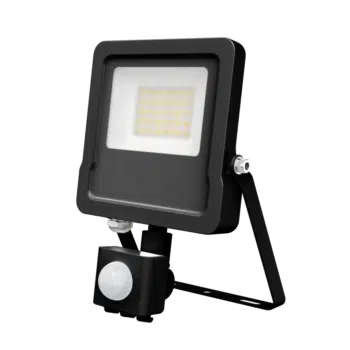 Dunham II DU2B-10TP CCT 10W PIR Floodlight 4 Core Flex - Black