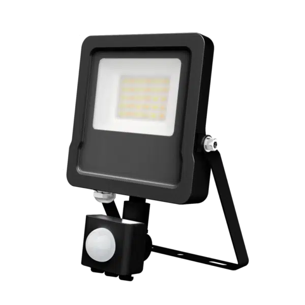 Dunham II DU2B-10TP CCT 10W PIR Floodlight 4 Core Flex - Black
