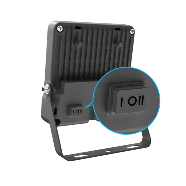 Dunham II DU2B-50TP CCT 50W PIR Floodlight 4 Core Flex - Black