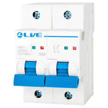 Live Electrical CZ2100B 2P 100A MCB 10kA Curve B