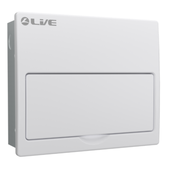 Live Electrical FMC12 12 Module Flush Mounted Metal Enclosure