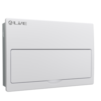Live Electrical FMC16 16 Module Flush Mounted Metal Enclosure