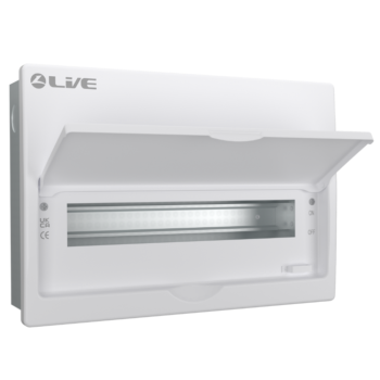 Live Electrical FMC16 16 Module Flush Mounted Metal Enclosure