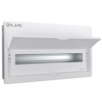 Live Electrical FMC20 20 Module Flush Mounted Metal Enclosure