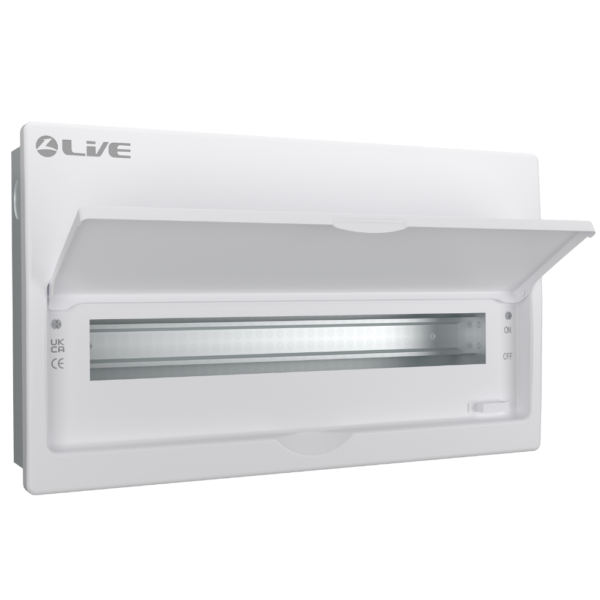 Live Electrical FMC20 20 Module Flush Mounted Metal Enclosure