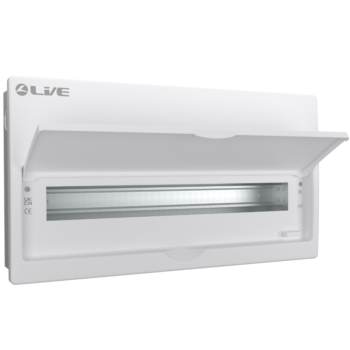 Live Electrical FMC22 22 Module Flush Mounted Metal Enclosure