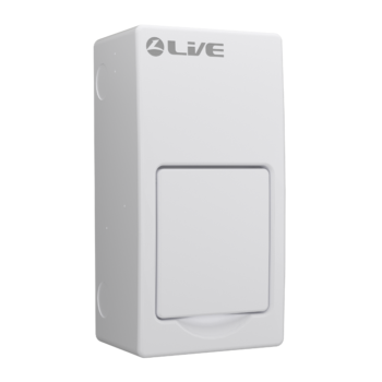 Live Electrical LSMC04 4 Module Metal Enclosure