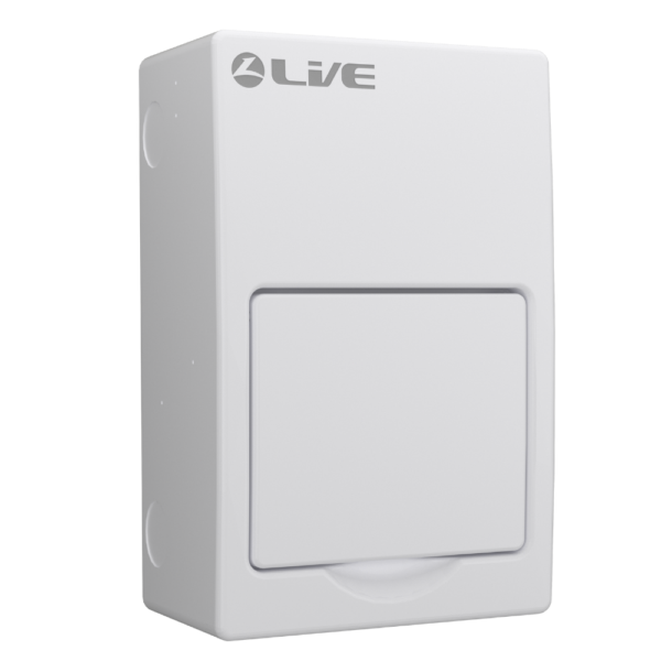 Live Electrical LSMC06 6 Module Metal Enclosure