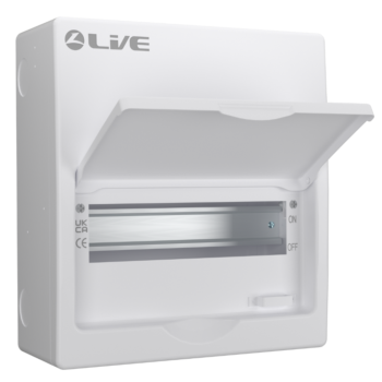 Live Electrical LSMC10 10 Module Metal Enclosure