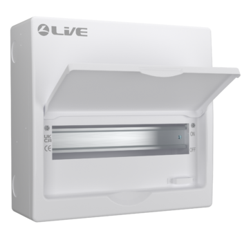 Live Electrical LSMC12 12 Module Metal Enclosure