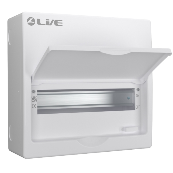 Live Electrical LSMC12 12 Module Metal Enclosure