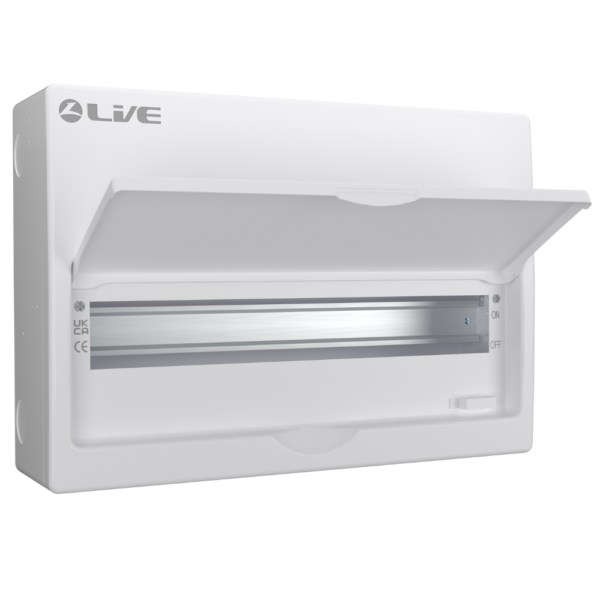 Live Electrical LSMC18 18 Module Metal Enclosure