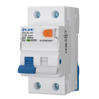 Live Electrical RNA16C-030 RCBO A Type DP Bi-Directional 16A C Curve 30mA