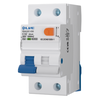 Live Electrical RNA32C-030 RCBO A Type DP Bi-Directional 32A C Curve 30mA