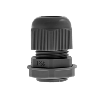 Unicrimp QCGM20AG 20mm Nylon Cable Gland Anthracite Grey - Pack of 10