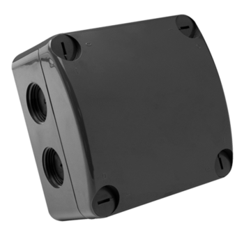 Unicrimp QOE8553AGYF IP66 Box with 4 Lever Connectors - Grey