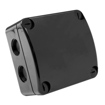 Unicrimp QOE8553BLK IP66 Weatherproof Box - Black