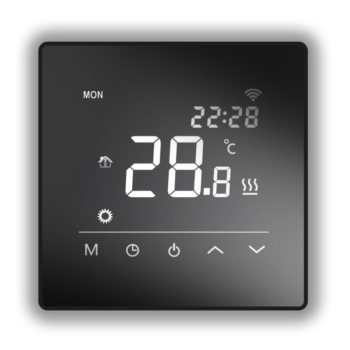 Heat Mat HMH200B 16A Wifi Smart Thermostat - Black