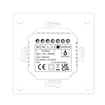Heat Mat HMH200W 16A Wifi Smart Thermostat - White