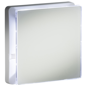 Knightsbridge EX3TWH IP45 100mm LED Backlit Extractor Fan with Overrun Timer - White