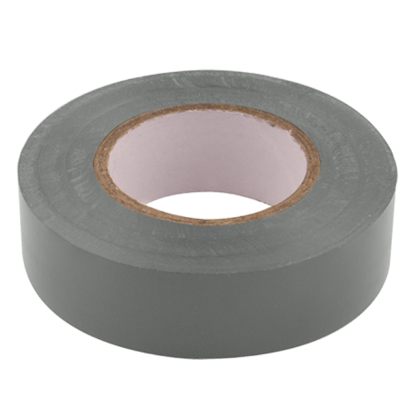 Unicrimp 1933GY Grey PVC Tape 19mm x 33m