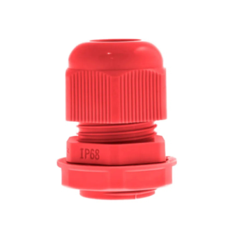 Unicrimp QCGM20LRED 20mm Red Cable Gland - Pack of 10