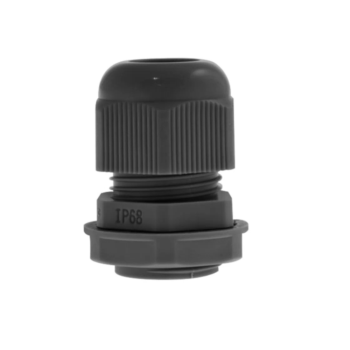 Unicrimp QCGM32BLK 32mm Black Cable Gland - Pack of 10