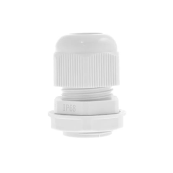 Unicrimp QCGM32WHT 32mm White Cable Gland - Pack of 10