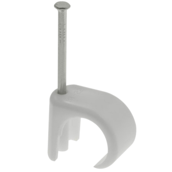 Unicrimp QRC10 10mm White Cable Clips