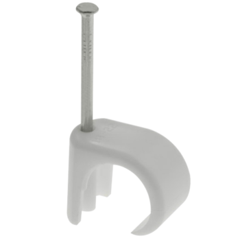 Unicrimp QRC3 5mm White Cable Clips
