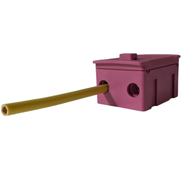 WCED WTB5-PK 100A 5 Way Single Pole Terminal Block With Functional Earth