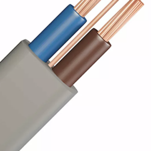6242Y Grey 4mm Twin & Earth Cable (6242YH4.0/100), BS 6004:2012-compliant, BASEC-approved, stranded live and neutral conductors, solid 1.5mm CPC, harmonised wiring colours, supplied in a 100m drum.