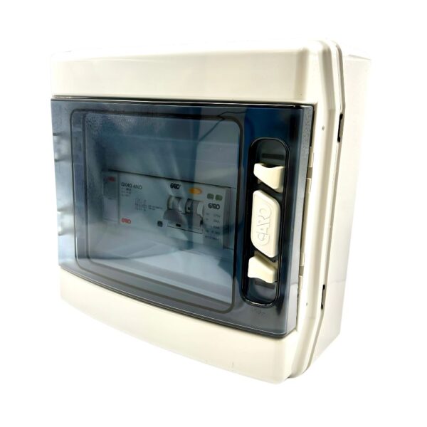 Garo GCS8EV40PME IP65 EV Consumer Unit with B40A Type A RCBO, PEN Fault Detection & Surge Protection