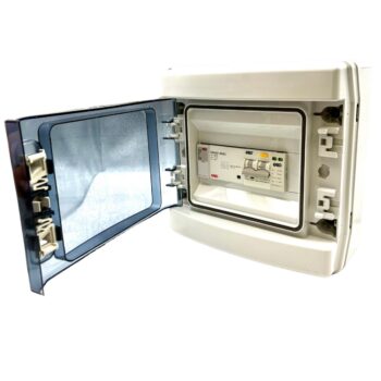 Garo GCS8EV40PME IP65 EV Consumer Unit with B40A Type A RCBO, PEN Fault Detection & Surge Protection