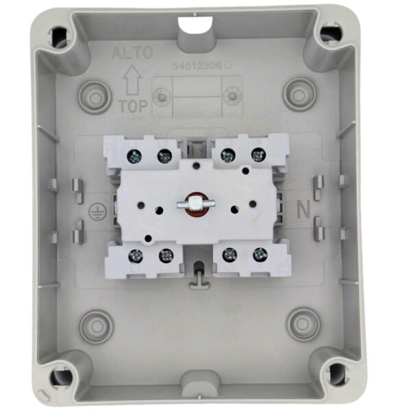 Gewiss GW70433P 16A 4-Pole IP666769 Rotary Isolator Switch
