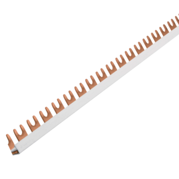 Hager KDN180B Insulated Busbar 1P 80A Fork 16mm² 57M